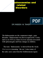 The Thalassaemias and Related Disorders