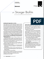 A Stronger Biofilm: Clinical Abstracts