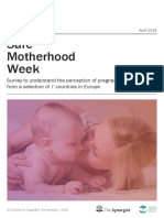Safe Motherhood Week Report
