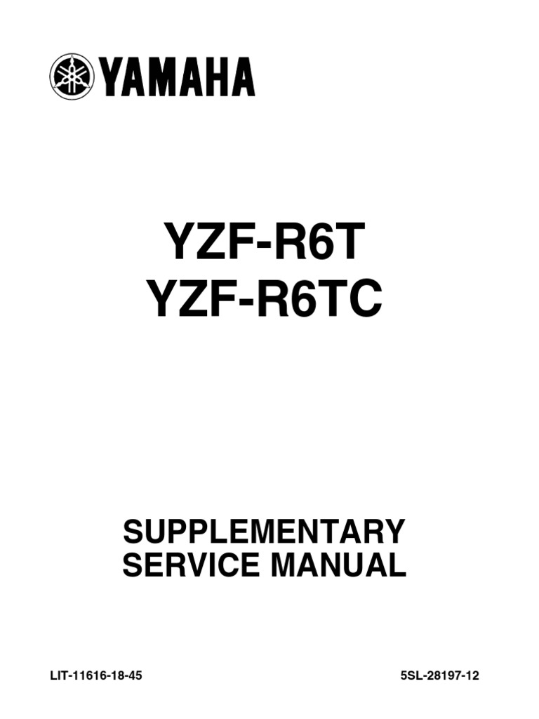 Yamaha R6 2007 Varios Modelos PDF | PDF | Brake | Radiator