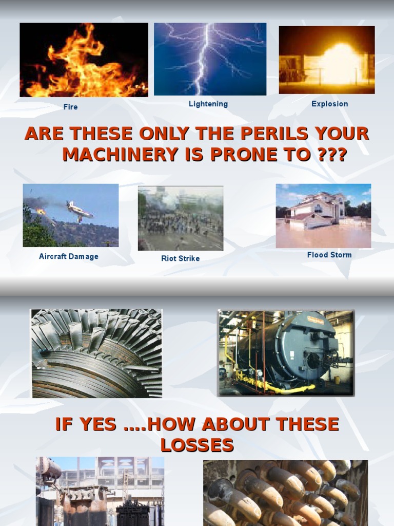 Machinery Breakdown Insurance PDF Liability Insurance Insurance