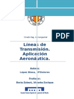 Líneas de Transmisión. Aplicación Aeronáutica