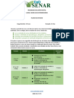 Plano de Estudos - Curso Word 2010 Intermediário