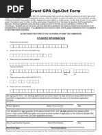G4 Cal Grant GPA Verification Form 2026.27 | PDF