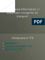 Procesarea Informatiilor in Sistemele Inteligente de Transport