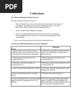 Collections: Q1. What Are Limitations of Object Arrays?