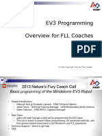 2013 Ev 3 Programming