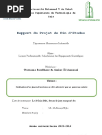 Download Rapport de fin detude  etude conception dun journal lumineux  by Elamrani Valerie Amine SN315088184 doc pdf