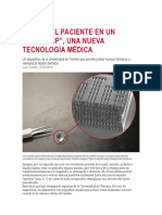 Crean "El Paciente en Un Microchip", Una Nueva Tecnología Médica