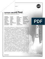 Orion Word Search Hard