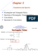 Fourier Transform and Spectra