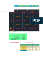 Metrado de Carga Por Columnas