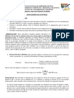 Documento de Apoyo Indicadores de Actividad