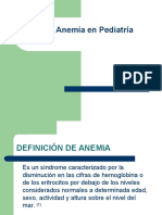 Anemias en Pediatria