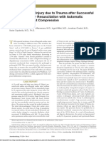 Injury Pancreatitic