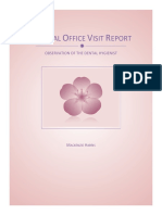 office visit report - kenzietingle