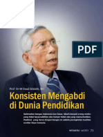 Tokoh Integritas: Prof DR M Daud Silalahi, SH