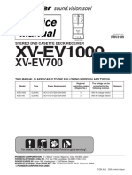 Pioneer Xv-Ev700 Ev1000 SM PDF