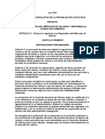 Ley 7201-Ley Reguladora Del Mercado de Valores y Reformas Al Código de Comercio.