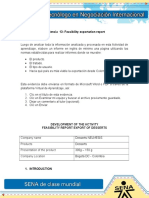 Evidencia 13 Feasibility Exportation Report Listo