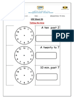 A Ten Past 2: HW Sheet 36