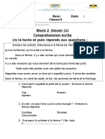 Devoir 1 Grade 4