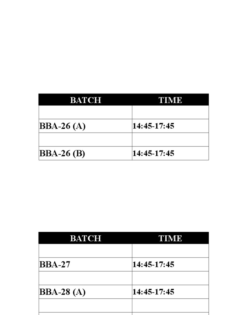 Updated Final Dateheet Spring 2016 | PDF | Technology & Engineering