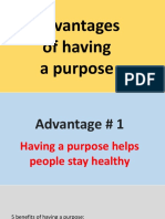 Purpose Advantages