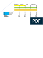 Esquemas en Excel