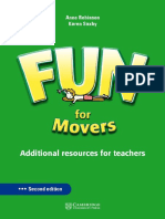 Cambridge - FUN For Movers Teacher's Book 2nd Edition