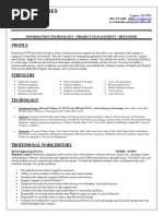 IT Helpdesk Support Analyst in Houston TX Resume Marcus Flores