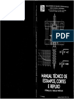 Manual Tecnico de Estampos, Cortes e Repuxos