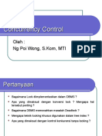Sesi 9 Concurrency Control