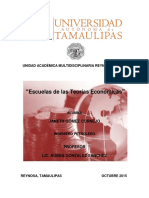 Escuelas de La Teoría Económica