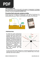 Earth Electrode Resistance Testing