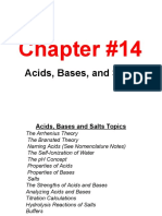 CH 12 Acid Base