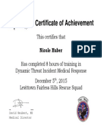 Dynamic Threat Certif N H