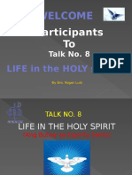 CFC - Talk 8 - Life in The Holy Spirit New