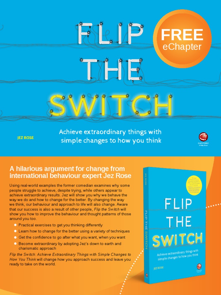 Flip the Switch Sample Chapter Behavior Leadership Free 30day