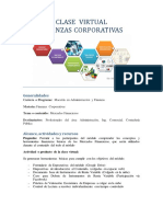 Plantilla Objetivos Clase Virtual - Finanzas Corporativas