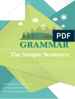 The Simple Sentence Menurut Grammar Bahasa Inggris