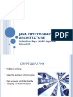 Java Cryptography Architeacture Seminar