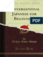 Conversational Japanese For Beginners 1000881670 PDF