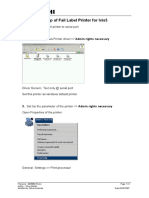 Setup of Fail Label Printer for Ivis5_V3