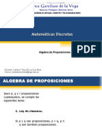 Algebra de Proposiciones (1)