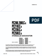 Komatsu PC200-6 Shop Manual