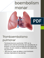 Tromboembolismo pulmonar