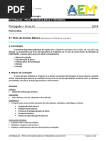 2016 Inf Prova Oral Port 3ºciclo 1