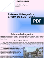 Reteaua Hidrografica - Grupa de SV