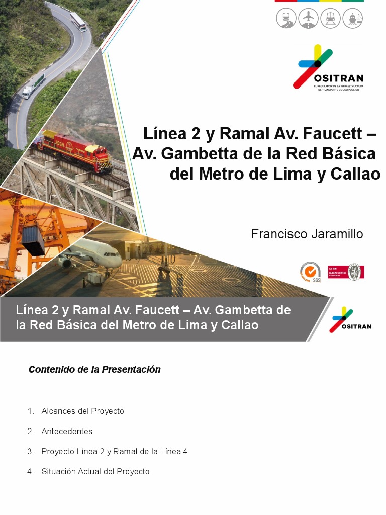 Avances del Proyecto Línea 2 Metro Lima | PDF